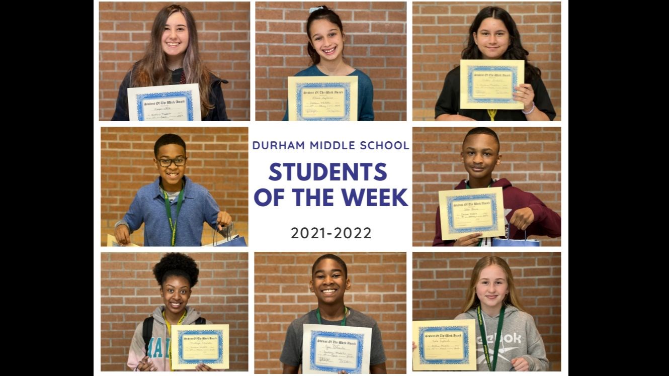 Durham Students of the Week II